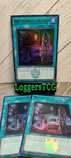 Yu-Gi-Oh! Orcustrated Return x3 / BLMM EN096 1st Edition NM - Image 1