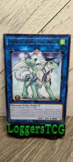 Yu-Gi-Oh! Imduk the World Chalice Dragon / COTD-EN047 1st Edition LP - Image 1
