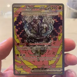 Cornerstone Mask Ogerpon EX Prismatic Evolutions Holo Pokemon TCG Card 160/131 - Image 1