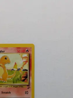 💎NM+ Charmander #69/130 Base Set 2 Pokemon Card 2000 WOTC TCG PSA - Image 4