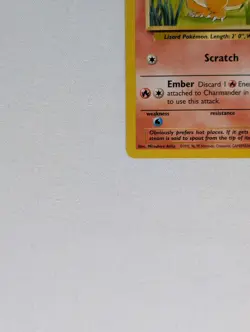 💎NM+ Charmander #69/130 Base Set 2 Pokemon Card 2000 WOTC TCG PSA - Image 5