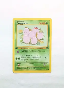 💎NM 1st First Edition Exeggcute #52/64 Jungle Set Pokemon Card 1999 WOTC TCG - Image 2