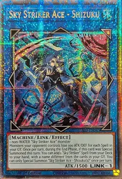 Sky Striker Ace Shizuku Alt Art - RA03 - Quarter Century Rare - Yugioh - Euro - Image 1