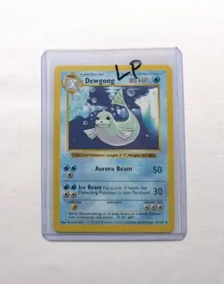 🔥LP Shadowless Dewgong #25/102 Base Set Pokemon Card 1999 WOTC TCG PSA - Image 1