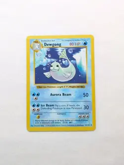 🔥LP Shadowless Dewgong #25/102 Base Set Pokemon Card 1999 WOTC TCG PSA - Image 2