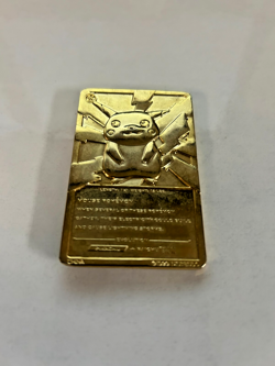 Pokemon Gold Pikachu Burger King Gold Card - Image 3