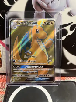 Pokemon TCG Dragonite GX Full Art Holo Card 67/70 Dragon Majesty Ultra Rare - Image 1