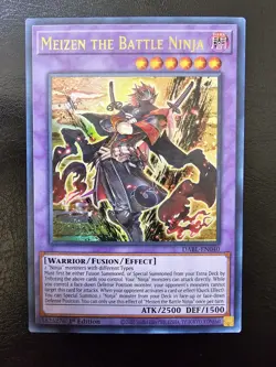 Meizen The Battle Ninja Ultra Rare DABL-EN040 1st Edition - Image 1