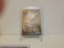 Pokemon TCG Mew EX Metal Gold NM 205/165 Scarlet & Violet 151 Promo Card - Image 1