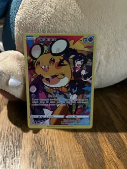 Dedenne TG07/TG30 Brilliant Stars Trainer Gallery NM Ultra Rare Pokemon Card - Image 1