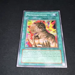PGD-090 Metamorphosis Unlimited Yugioh #9 ( Damaged ) - Image 1