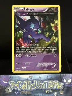 Pokemon Card Sableye XY92 XY Black Star Promo Half Art Holo Rare NM - Image 1