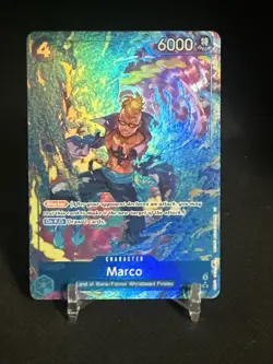 Marco PRB02-008 SR Alternate Art Alt Art One Piece Card Game English - Image 1