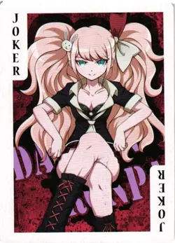 Junko Enoshima Danganronpa Playing Card Goddess Story Anime Collectible Card - Image 1