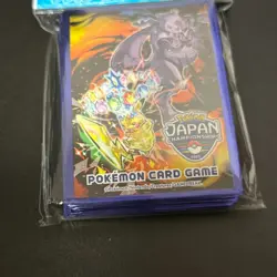Pikachu Mewtwo Sleeve Pokemon Japan Championships 2025 Exclusive 64 Sealed NM - Image 4