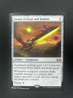 Sword of Feast and Famine - Near Mint MTG The List - Image 1