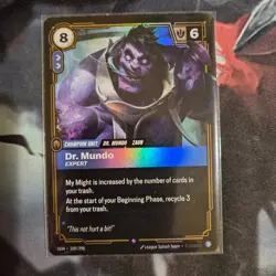 Riftbound Mundo Card Origins OGN 109/298 League Of Legends English - Image 1