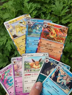 Pokemon Japanese Eevee ex 9 Card Terastal Festival ex Umbreon Sylveon Espeon NM - Image 4