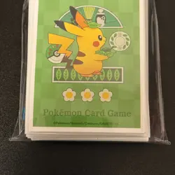 Pikachu Kiccya cyacyadesu 64 Sleeve Pokemon 2025 Exclusive Sealed White Japan - Image 4