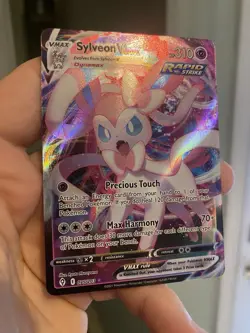 Sylveon VMAX 075/203 - Ultra Rare - Evolving Skies - Pokemon Card - NM - Image 3