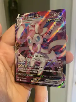 Sylveon VMAX 075/203 - Ultra Rare - Evolving Skies - Pokemon Card - NM - Image 4