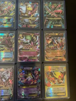 12 mega Pokemon cards from xy era including a mega charizard in good condition - Image 3