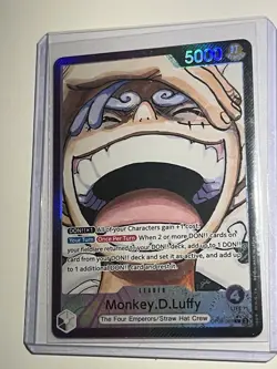Monkey D. Luffy (Alt Art) OP09-061 L Emperors in the New World - ONE PIECE Card - Image 1