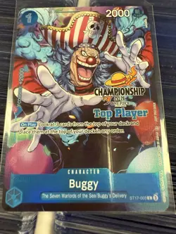 Buggy (CS 25-26 Top Player Pack) ST17-003 One Piece Promotion Cards Foil - Image 1