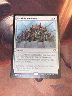 Flawless Maneuver X1 Mtg Commander Masters Nm - Image 1
