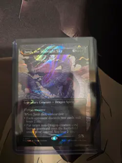 Mtg Magic Secret Lair Encyclopedia Junji, The Midnight Sky Halo Foil - Image 2