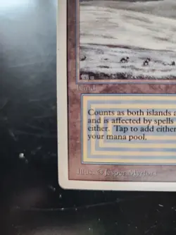 Tundra Magic the Gathering x1 Unlimited Edition Lightly Played English - Image 3