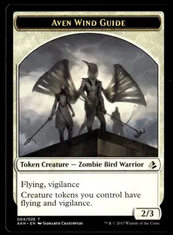 2017 Amonkhet Tokens Aven Wind Guide Token/Common #4 - Image 1