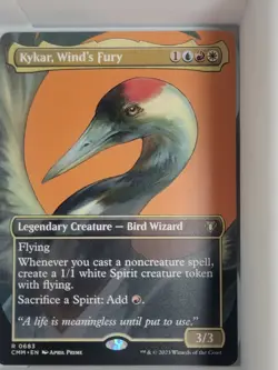 MTG, Kykar, Wind's Fury (Borderless) 683 $3 ORDER MIN - Regular - CMM - Magic th - Image 1