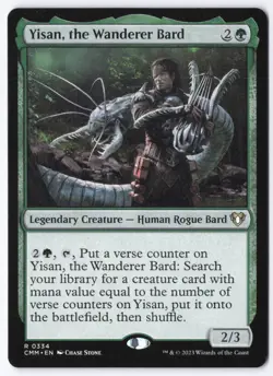 Yisan, the Wanderer Bard R Commander Masters 334 NM - Image 1