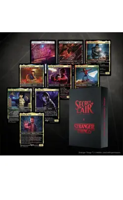 MTG Secret Lair X Stranger Things FOIL Edition New Sealed - Image 1