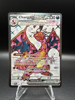 Charizard EX Tera Holo Promo Card 056/Sv-p Pokemon Scarlet & Violet TCG - Image 1