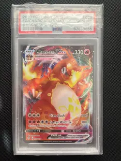 Pokemon TCG Charizard VMAX Full Art Holo SWSH261 PSA 10 Gem Mint - Image 1