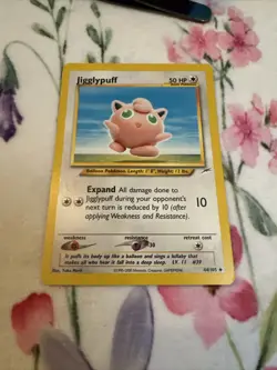 Pokemon TCG Jigglypuff Neo Destiny 44/105 Regular Unlimited Uncommon - Image 2