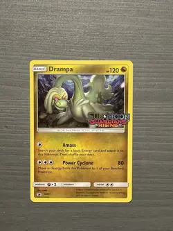 Drampa Pokemon TCG Sun And Moon Guardians Rising Prerelease Promo SM21 - Image 1