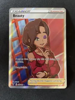 Beauty 181/185 Full Art Ultra Rare Vivid Voltage Pokemon TCG NM-Mint - Image 1