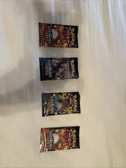 4 SHINING FATES Pokemon Booster Pack Lot (Art Set) Factory Sealed - Image 3
