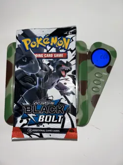 22.8g HEAVY Pokemon Scarlet & Violet Black Bolt Booster Pack New Sealed - Image 1