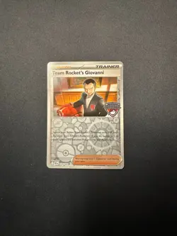 Pokemon TCG Team Rockets Giovanni 174/182 Regional Championship Promo 🔥 - Image 1