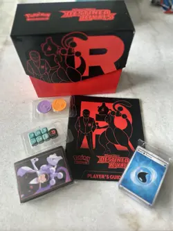 OPENED Pokemon TCG Destined Rivals ETB - Scarlet & Violet - Get All That’s Seen - Image 1