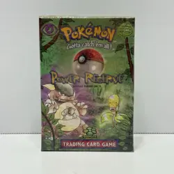 Pokemon WOTC Base Set 2 Power Reserve Theme Deck w/ Factory Seal but DAMAGED 742818060653 - Image 1