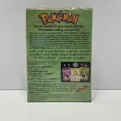 Pokemon WOTC Base Set 2 Power Reserve Theme Deck w/ Factory Seal but DAMAGED 742818060653 - Image 2