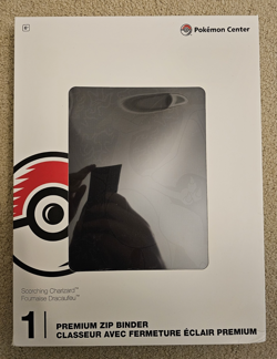 POKEMON CENTER Exclusive Scorching Charizard Premium 9 Pocket Binder NEW IN BOX! - Image 1