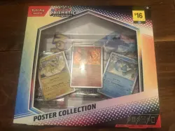 NEW Pokemon TCG S&V Prismatic Evolutions Poster Collection Box Sealed DG Sticker - Image 1