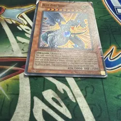 Yugioh! Blue-Eyes Shining Dragon MOV-EN001 Super Rare Limited Edition HP - Image 3