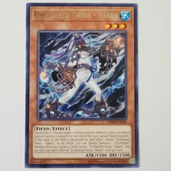 Unchained Twins - Rakea - CHIM-EN009 - NM - Rare - Unlimited - Yugioh - Image 1